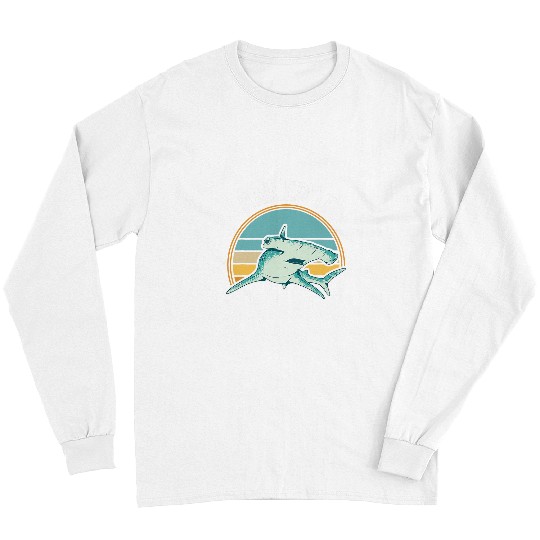 Hammerhead Shark Hammer Hear Shark Lover Sea Biologist 9 Long Sleeves