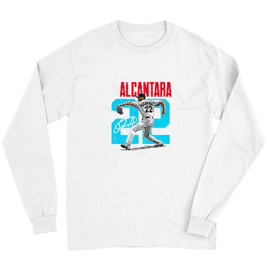 Sport Baseball MLBPA Major League Baseball Sandy Alcantara MLBALC1004 Long Sleeves