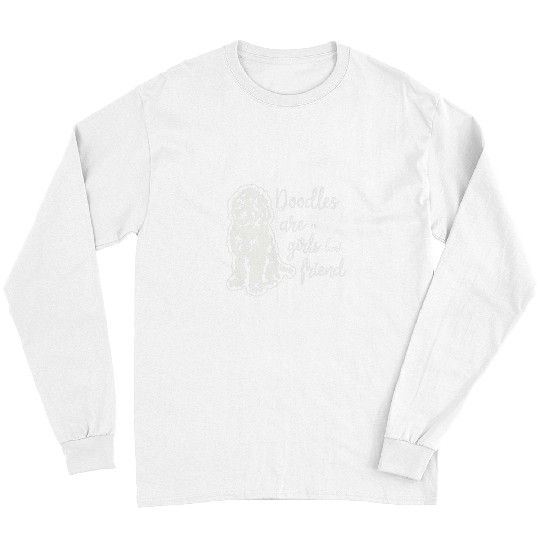 Goldendoodle Pet Doodles are a Girls bests Friend Golden Labradoodle Long Sleeves