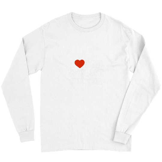 English Setter Pet I Love My English Setter Laverack Long Sleeves
