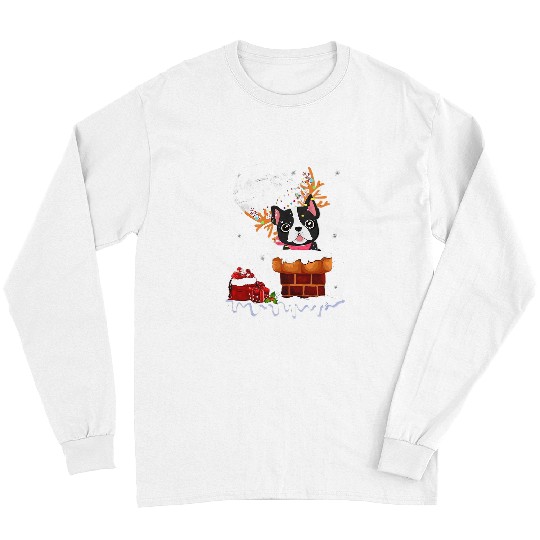 French Bulldog Pet Frenchie Dog Bulldog Lover Funny This is My Christmas 382 Long Sleeves