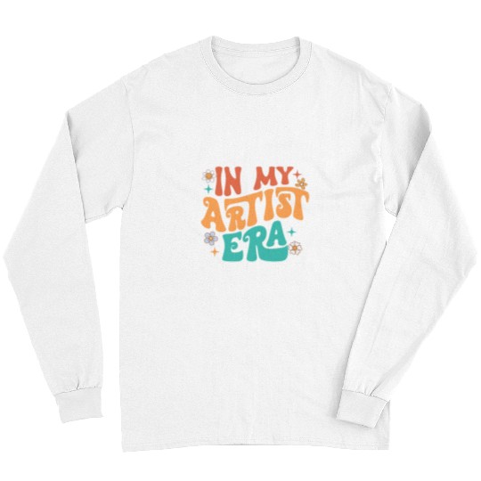 In My Artist Era Makeup Artist Art Teacher Costume Long Sleeves