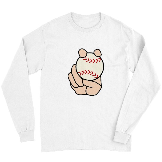 Sport Baseball Pitcher Curveball Long Sleeves