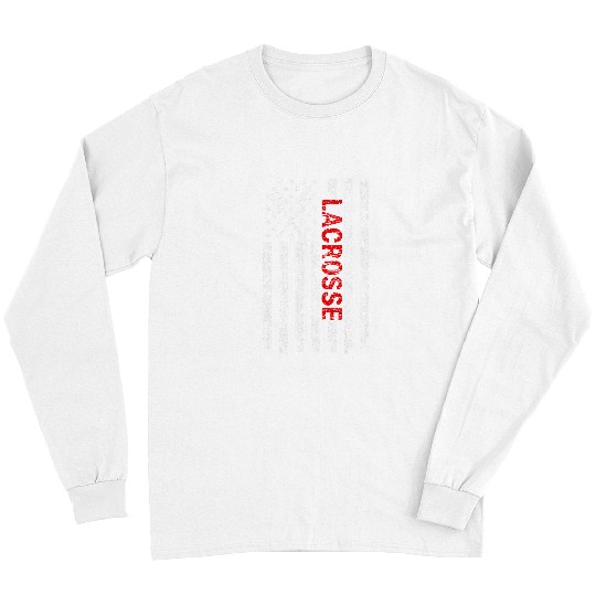 Sport Lacrosse Gift Vintage Lacrosse Stick Lacrosse Lifestyle Long Sleeves