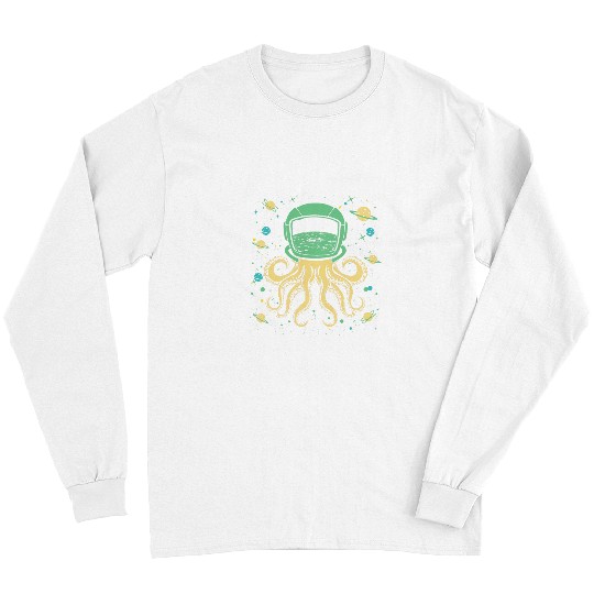 Octopuss Lover Marine Biology Underwater Marine Biologist Long Sleeves