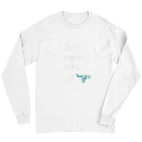 Just Gonna Send It American Flag Motocross 24 Long Sleeves