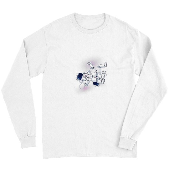 Astronaut BJJ Brazilian JiuJitsu Outer Space Extended Armbar Long Sleeves