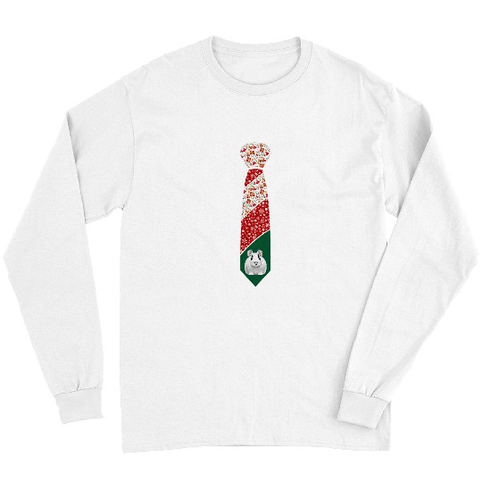 Guinea Pig Pet Christmas Tie Long Sleeves