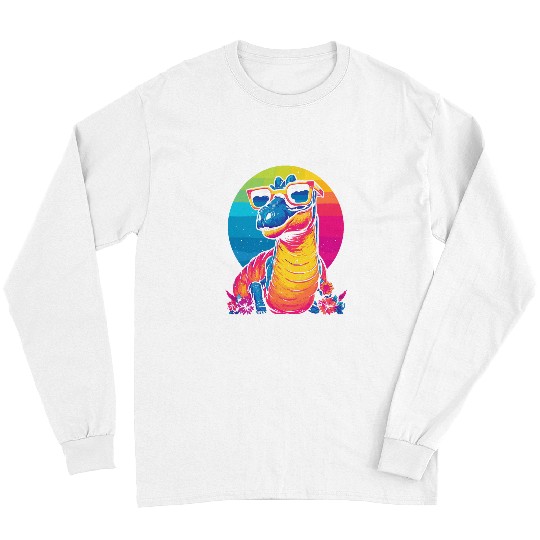 Dinosaur Pet Brontosaurus Dinosaur Lover Paleontology Prehistoric Dino 1 Long Sleeves