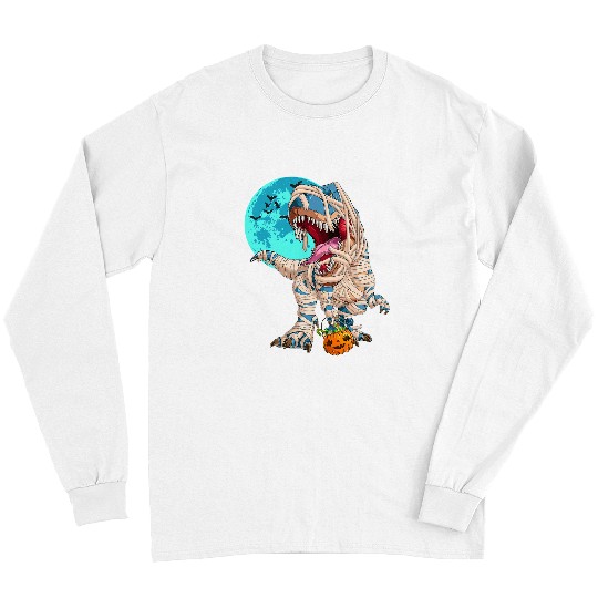 Dinosaur Pet Halloween Boys Dinosaur T rexs Mummy Pumpkin candy Long Sleeves