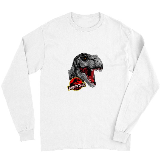 Dinosaur Pet Jurassic Park TRex Circle Art Fill Graphic Long Sleeves
