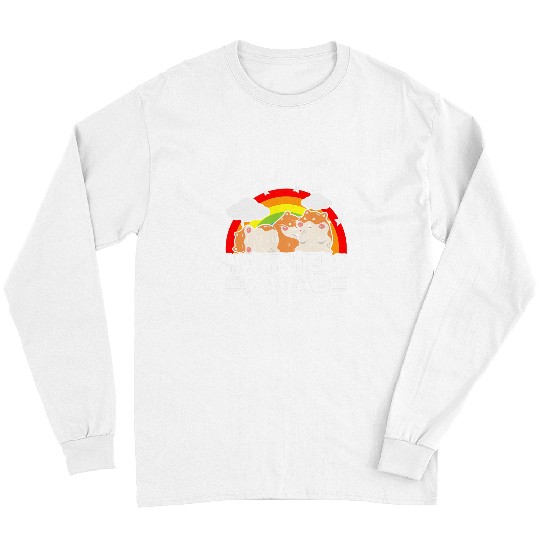 Guinea Pig Pet Cute Hamsters Squad Colorful Hamsters Guinea Pig Hamster Long Sleeves