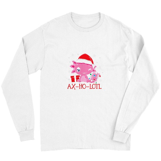 Axolotls Pet AXHOLOTL Axolotls Reptile Salamander Reptile Christmas Long Sleeves