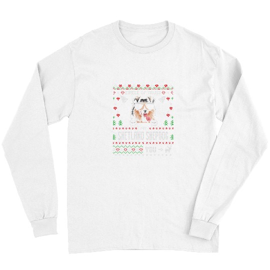 Circle Of Trust My Shetland Shepdog Funny Ugly Christmas Long Sleeves