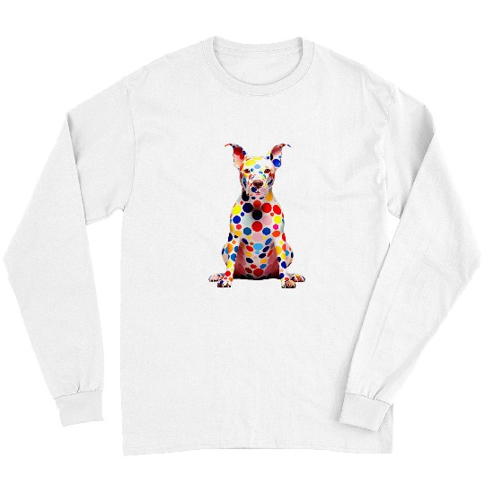 September Dot Day Pitbull Polka Dot Dog Lovers Design 1 Long Sleeves