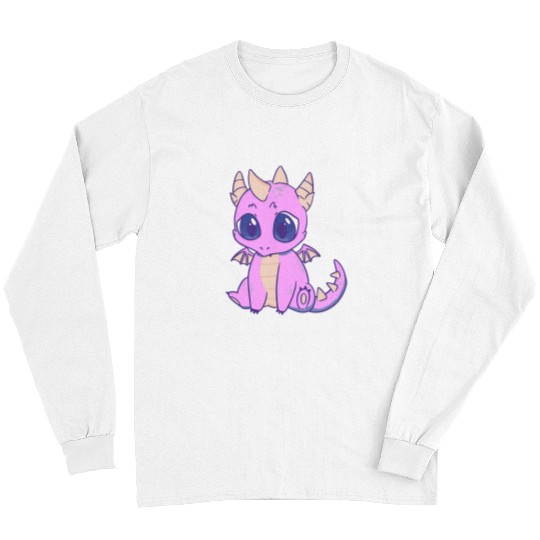 Dragon Pet Pastel Goth Anime Creepy Dragon Wicca Emo Witchcraft Long Sleeves