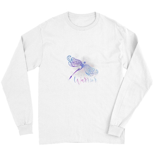 suicides Prevention 988 Ribbon Dragonfly Long Sleeves