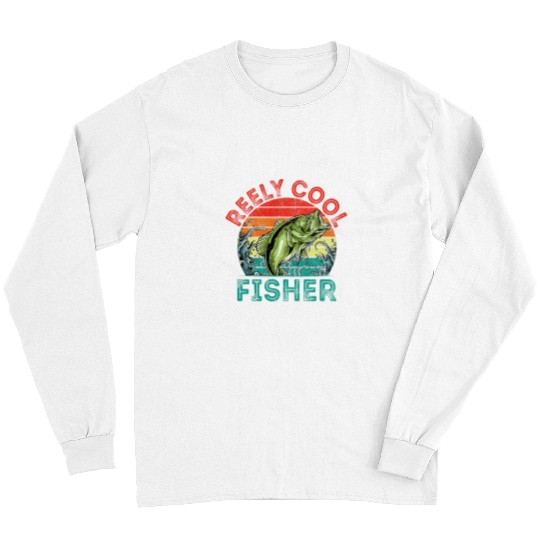 Fishing Fun Reely Cool Fisher Lifestyle Chill Habits Easygoing Ocean 1 Long Sleeves