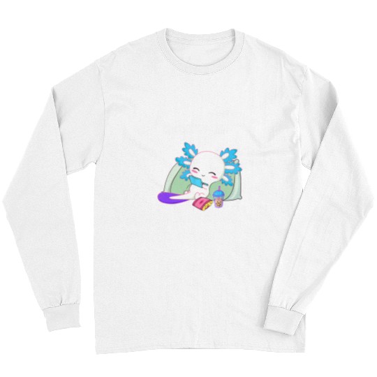 Axolotls Pet Mexican Salamander RelAxolotls 24 Long Sleeves