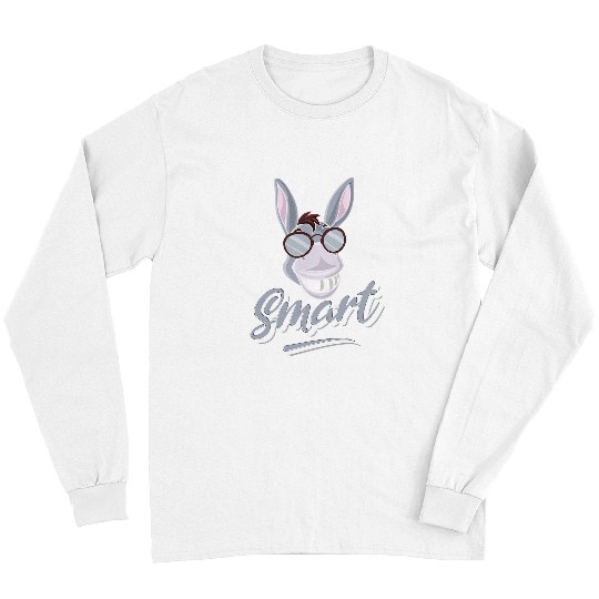 Donkey Pet Smart Donkey Zookeeper Animal Lover Farmer Long Sleeves