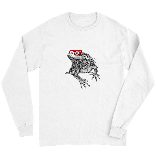 Bearded Dragon Pet Cool Bearded Dragon For Men Women Reptile Lover Lizard Nerdy Long Sleeves