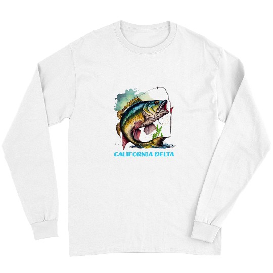 Fishing Fun Northern californias Delta CA Fishing Trip Fisher Flyfishing Long Sleeves