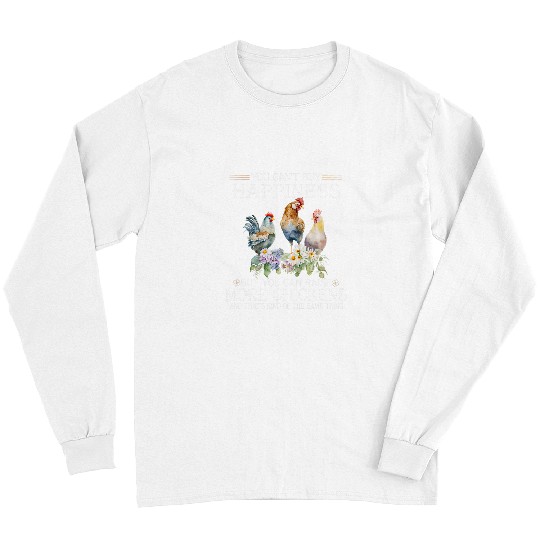 Chicken Pet Love for Farmer raising chickens farm Long Sleeves