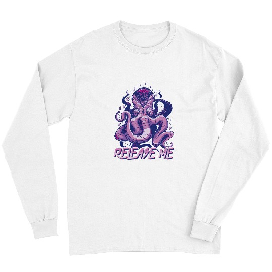 Octopus Pet Sea Animals Octopus Love animal Release Me Long Sleeves