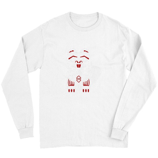 Beaver Pet Native American Zodiac Beaver Birth Totem Astrology Long Sleeves