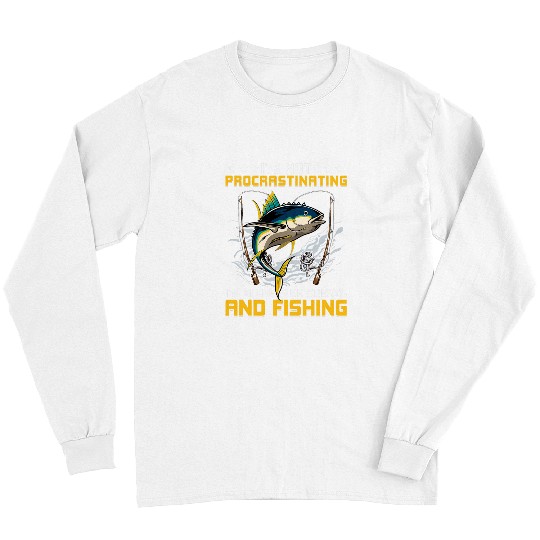 Fishing Fun Not Procrastinating Doing Side Quests Yellowfin Tuna Fishing Long Sleeves