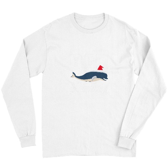 Dolphin Pet Gift Christmas Marine Life Child Ocean Lover Nautical Long Sleeves