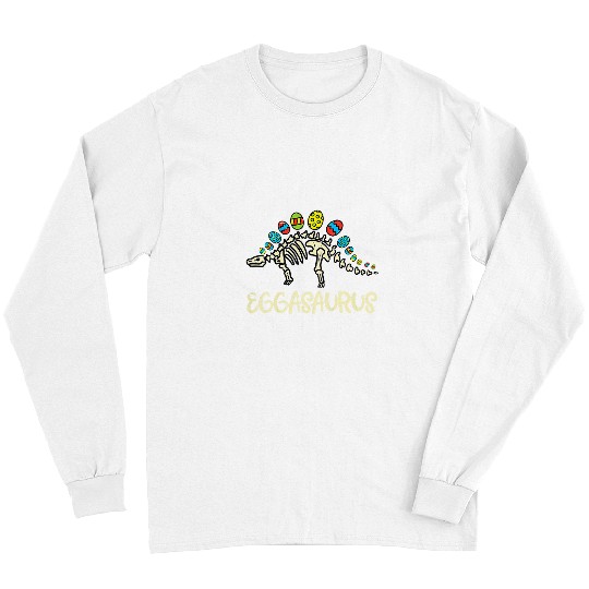 Dinosaur Pet Eggasaurus Easter Stegosaurus Dinosaur Boys Kids Toddler Long Sleeves