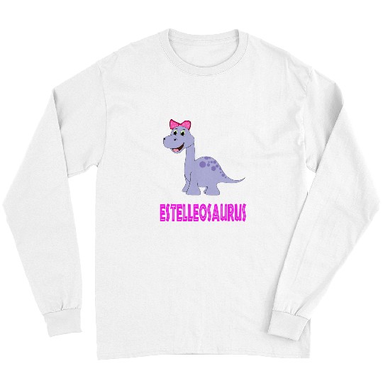 Dinosaur Pet ESTELLE ESTELLEOSAURUS COOL LONGNECK BRONTOSAURUS Long Sleeves