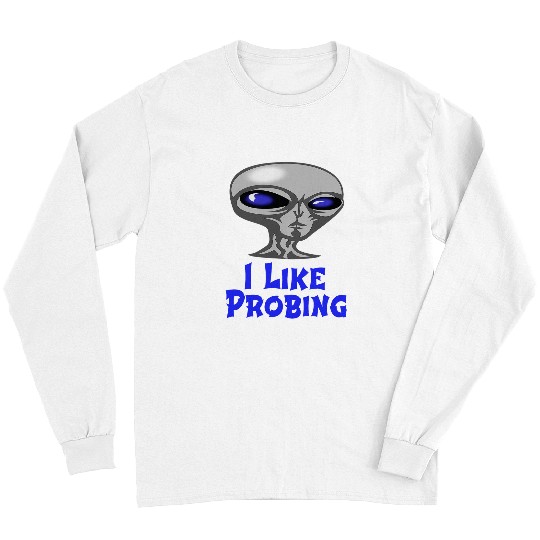 Aliens UFO From Oute Parts of Space or Underground Likes Probing Long Sleeves