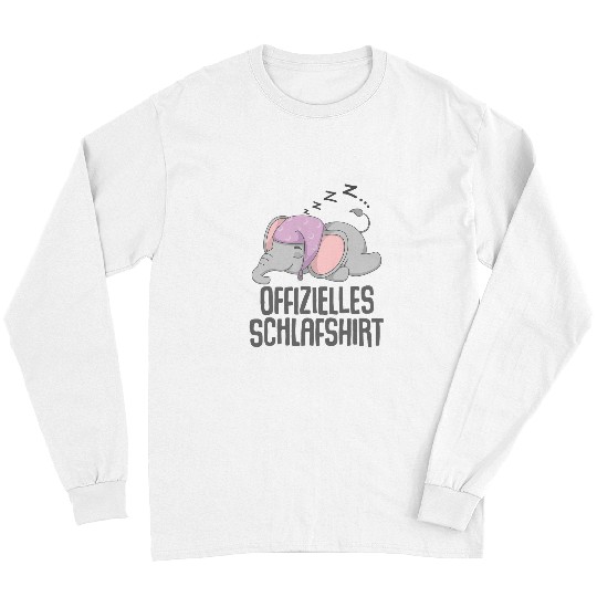 Elephant Mammal Official Sleep  Pyjama Nightdress Elephant Gift 22 Long Sleeves