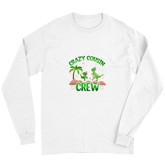 Dinosaur Pet Cousin Crew Funny Dinosaur Cute Animal Graphics Long Sleeves