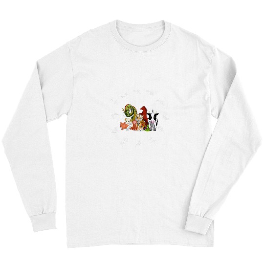 Horse Pet Chinese Star Signs Animals Horse Dog Monkey Dragon China Long Sleeves