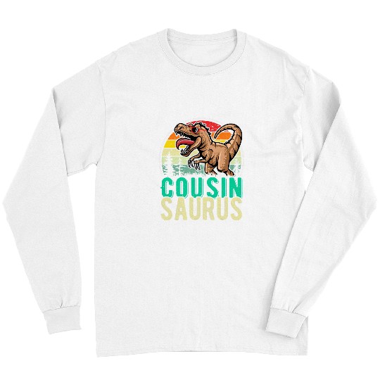 Dinosaur Pet Cousinsaurus Dinosaur Family Matching Cousin Saurus Long Sleeves