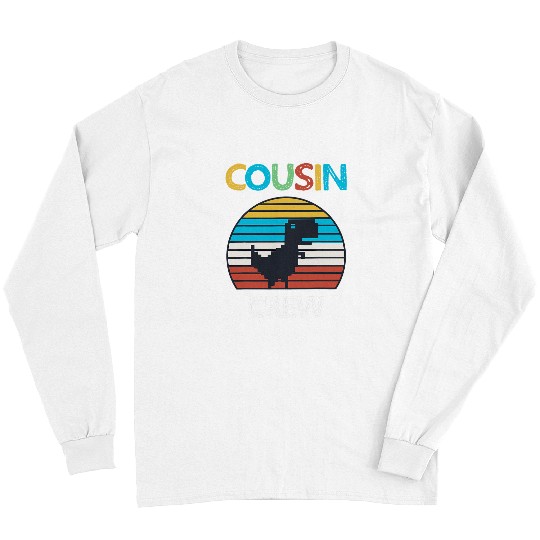 Dinosaur Pet Cousin Crew Lover Toddler Girls Boys Squad Family Long Sleeves