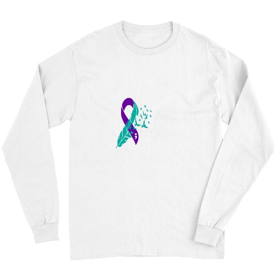 suicides Prevention 988 Ribbon You Matter Ribbon Mental Health Long Sleeves