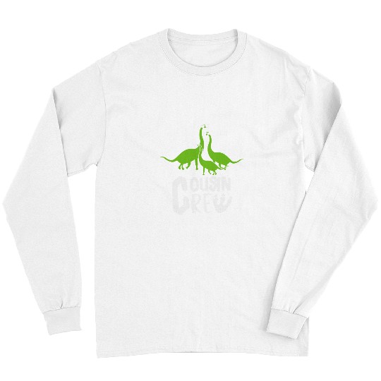 Dinosaur Pet Cousin Crew Dinosaur Squad Team Matching Sunglasses Vacation Long Sleeves