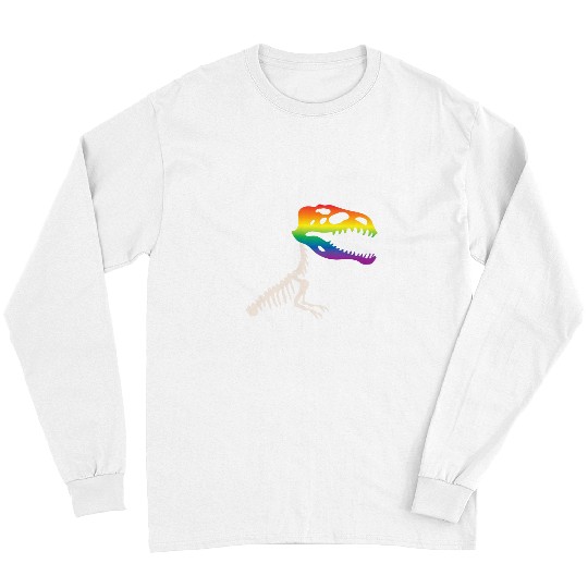Dinosaur Pet LGBT Tyrannosaurus rexs Gay Dinosaur Halloween LGBT Rights Fighter Long Sleeves
