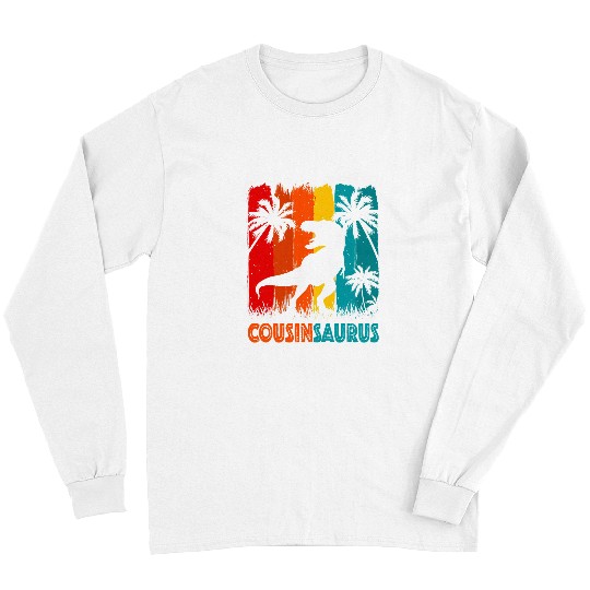 Dinosaur Pet Cousinsaurus T rexs Dinosaur Cousin Saurus Boy Family Long Sleeves