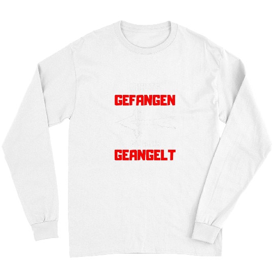 Fishing Fun saying fishing carp perch trout eel hunting Long Sleeves