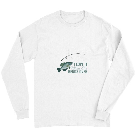 Fishing Fun Freshwater Crappie Sunfish Family Fishermen Long Sleeves