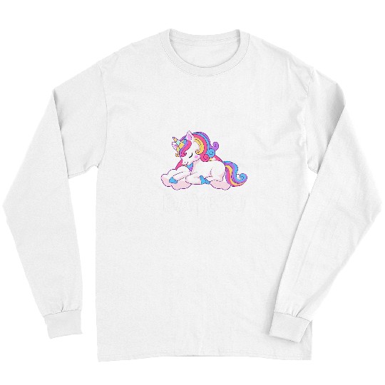 Unicorn Pet Dayenu Passover Kids Boys Girls Women Long Sleeves