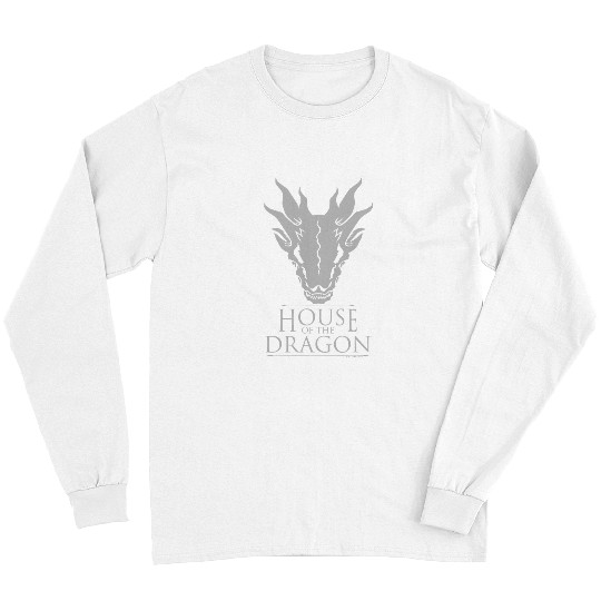 Dragon Pet House of the Dragon Skull Silhouette Long Sleeves