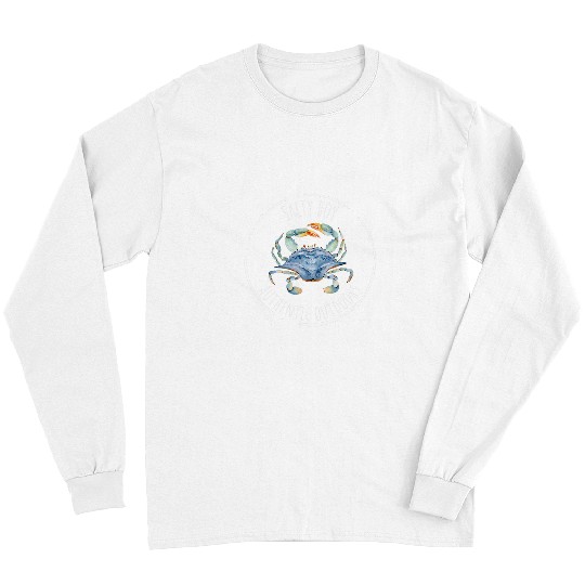 Fishing Fun Salty Boy Salty Attitude Funny Fishing Crab Fishing Salty Long Sleeves