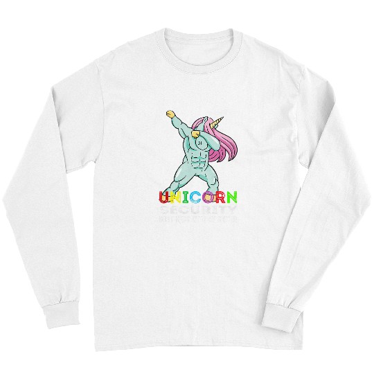 Unicorn Pet Kids  Unicorn Security Dont Mess With My Sister Funny Long Sleeves