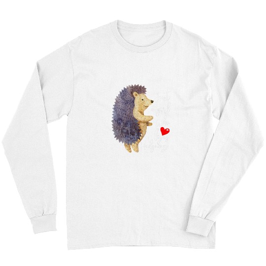Hedgehog Pet Just A Girl Who Loves Hedgehogs Women Kids 2 Long Sleeves